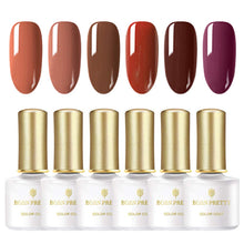 Load image into Gallery viewer, Cafe Series Pink Caramel Coffee Gel Polish
