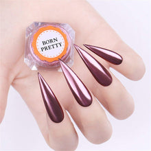 Load image into Gallery viewer, Rose Gold Mirror Nail Glitter Powder