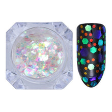 Load image into Gallery viewer, Iridescent Sequins Powder