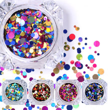 Load image into Gallery viewer, Round Ultrathin Sequins Glitter