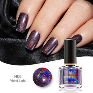 Holographic  Black Red Glitter
