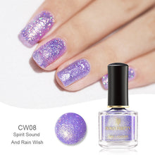 Load image into Gallery viewer, Holographic Nail Polish Quick Drying