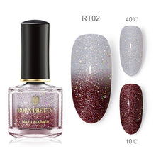 Load image into Gallery viewer, Thermal Glitter Nail Polish