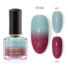 Load image into Gallery viewer, Thermal Glitter Nail Polish