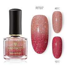 Load image into Gallery viewer, Thermal Glitter Nail Polish