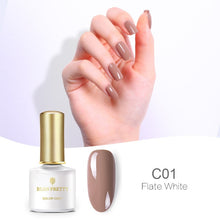 Load image into Gallery viewer, Cafe Series Pink Caramel Coffee Gel Polish