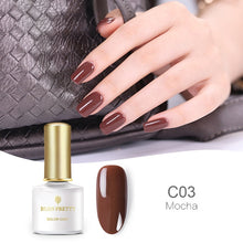 Load image into Gallery viewer, Cafe Series Pink Caramel Coffee Gel Polish