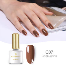 Load image into Gallery viewer, Cafe Series Pink Caramel Coffee Gel Polish