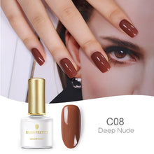 Load image into Gallery viewer, Cafe Series Pink Caramel Coffee Gel Polish