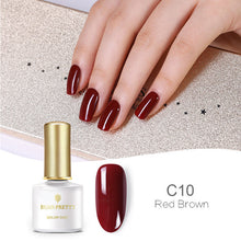 Load image into Gallery viewer, Cafe Series Pink Caramel Coffee Gel Polish