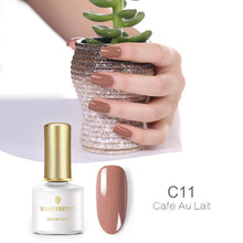 Load image into Gallery viewer, Cafe Series Pink Caramel Coffee Gel Polish