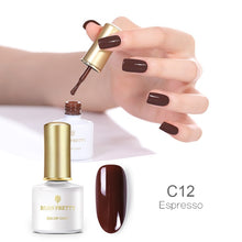 Load image into Gallery viewer, Cafe Series Pink Caramel Coffee Gel Polish