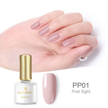 Load image into Gallery viewer, Cafe Series Pink Caramel Coffee Gel Polish