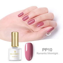 Load image into Gallery viewer, Cafe Series Pink Caramel Coffee Gel Polish