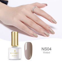 Load image into Gallery viewer, Cafe Series Pink Caramel Coffee Gel Polish