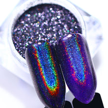 Load image into Gallery viewer, Purple Holographic Glitter Powder